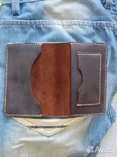Портмоне мужское ручной работы