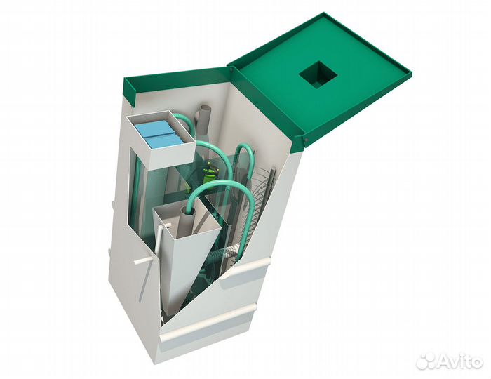 Станция биологической очистки. Канализация