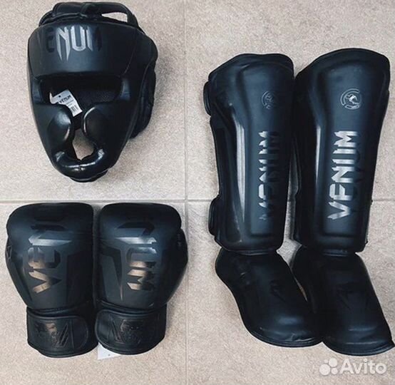 Защита для ног Venum MMA Тайский бокс накладки