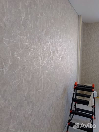 Поклейка обоев