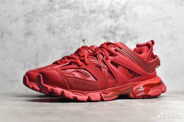 Balenciaga track red