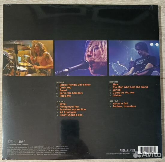 Nirvana - Live and Loud 2LP 180g