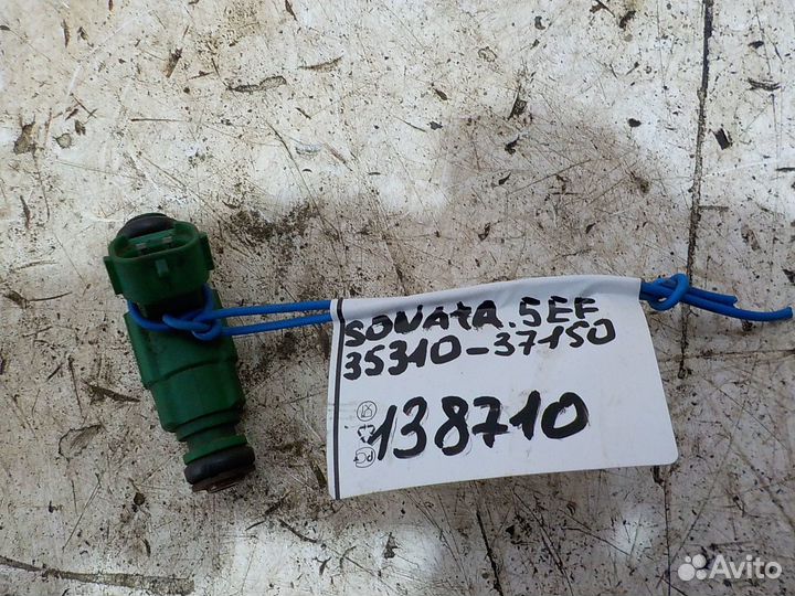 Форсунка топливная hyundai sonata EF