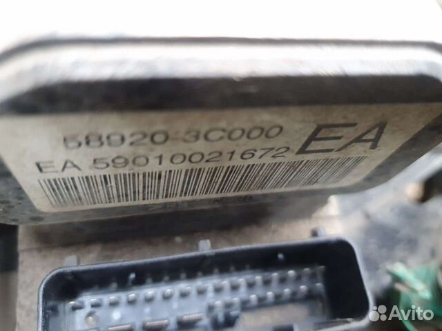 Hyundai sonata ef блок абс ABS тагаз g4gc 2.0