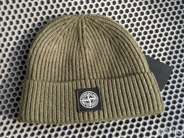 Шапка бини stone island