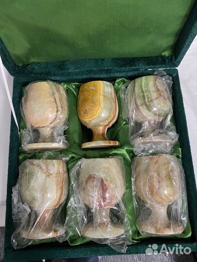 Бокалы из оникса