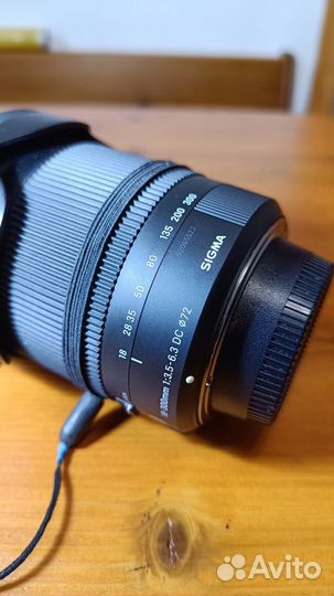 Sigma AF 18-300mm f/3.5-6.3 DC macro OS HSM for Ni