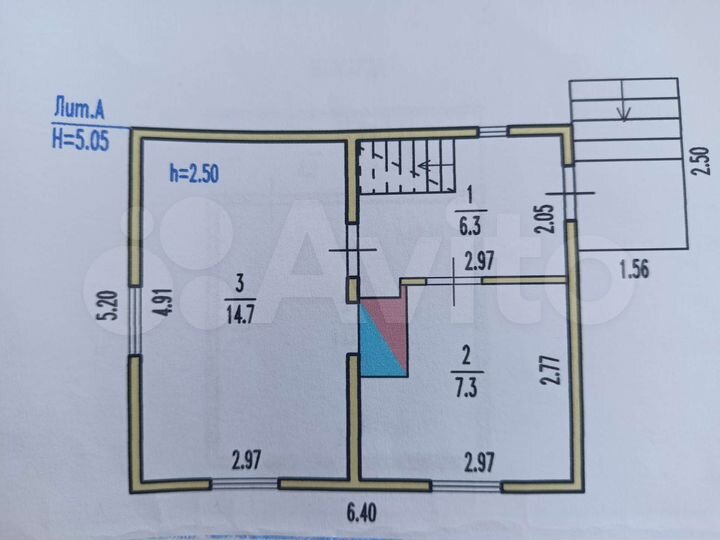 Дача 46,1 м² на участке 10 сот.