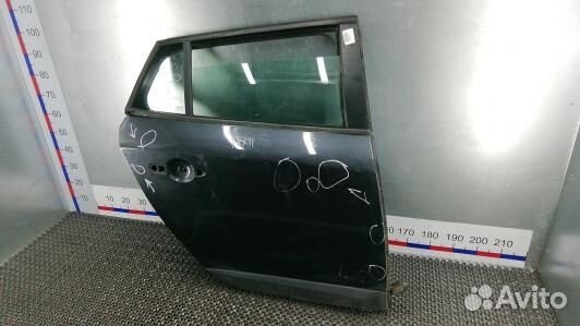 Дверь задняя правая renault megane 3 (78X11FT01)