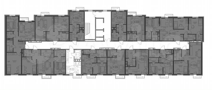 Квартира-студия, 19,6 м², 3/17 эт.