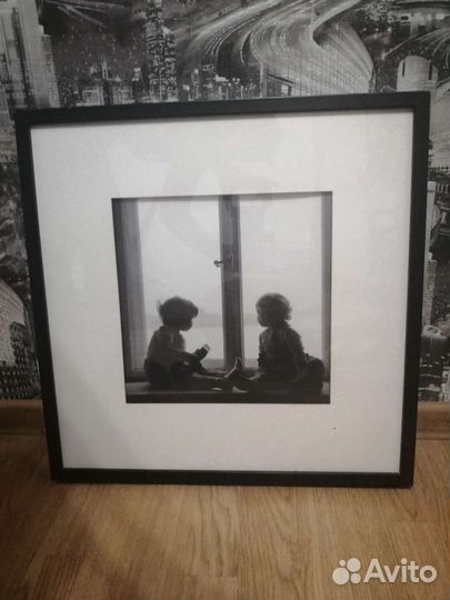 Картина интерьерная в деревянной раме