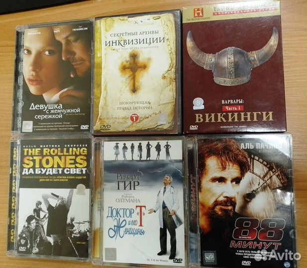 DVD разные. 19 штук