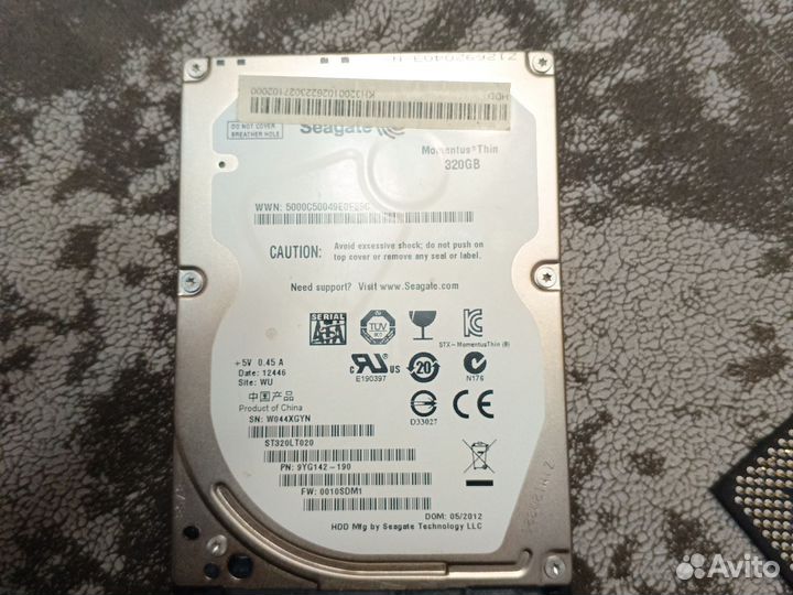 Жесткий диск 320гб