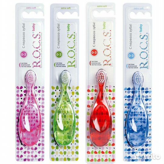 Зубная щётка детская Rocs Baby