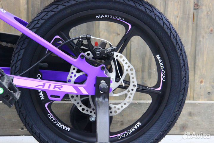 Детский велосипед maxiscoo air deluxe plus 16