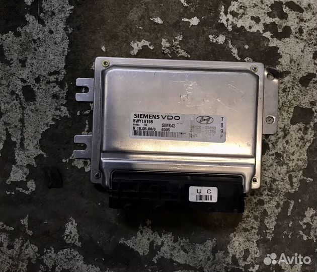 Блок управления двигателем на Хендай Матрикс 2005г