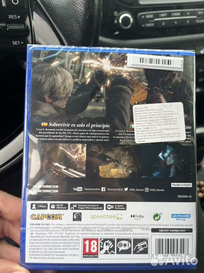 Resident Evil 4 remake PlayStation 5 (PS5) диск