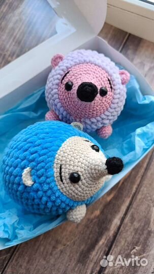 Игрушка еж ёжик ручной работы