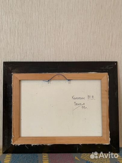 Картина маслом и постер