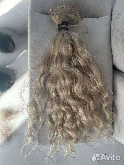 Волосы детские кудри