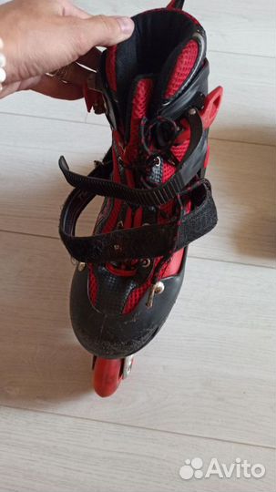 Роликовые коньки раздвижные 36-38