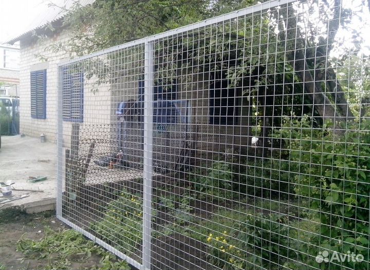 Забор из сварной сетки профессионально под ключ