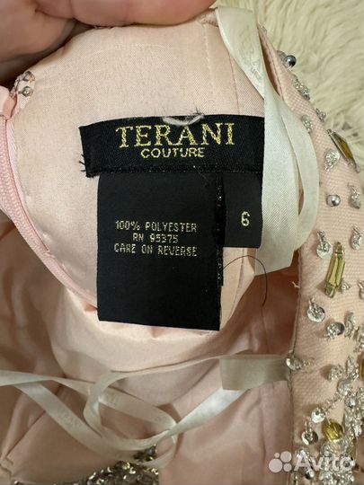 Платье terani couture