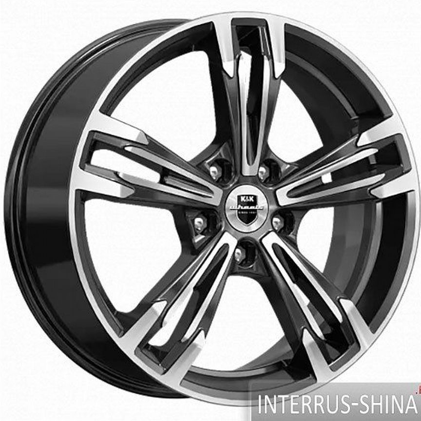 Диски K&K Karrera Light 7x18 5x108 ET41 D59.6 Алмаз черный