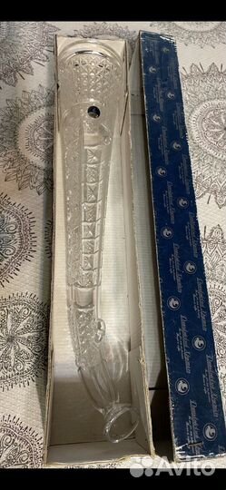 Хрустальный рог для питья. Винтаж СССР. Редкость