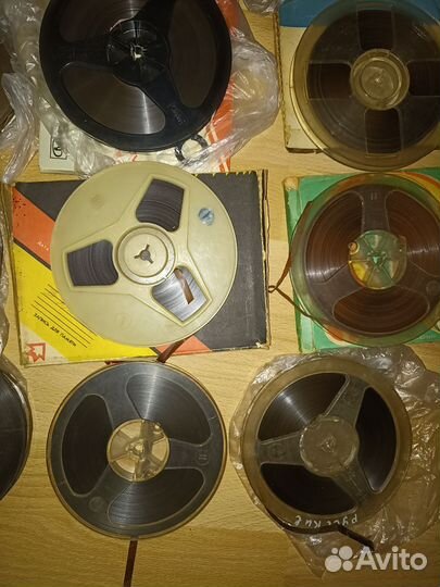 Катушки для катушечного магнитофона