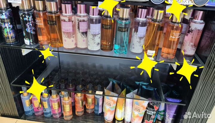 Victoria secret спрей для тела и лосьон