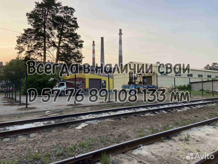 Винтовые сваи оцинкованные