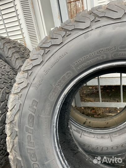 Bfgoodrich All-Terrain T/A KO2 315/70 R17 121S