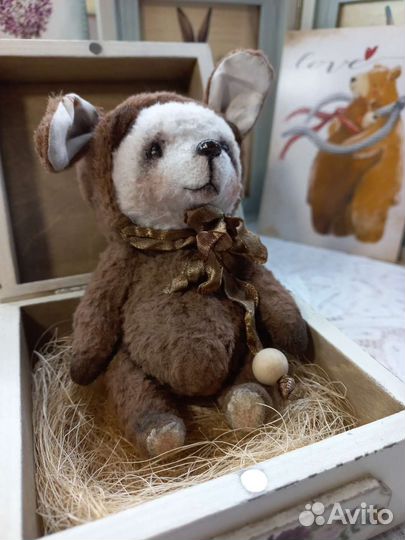 Мишка тедди ручная работа