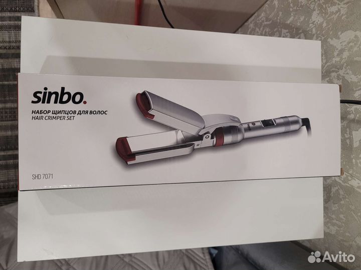 Стайлер щипцы плойка для волос sinbo новый