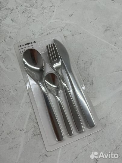 Набор столовых приборов икеа