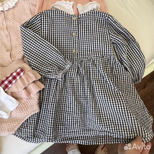 Вещи для девочки пакетом zara hm next 80 86