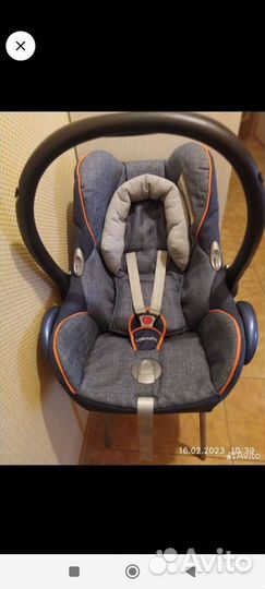 Автолюлька maxi cosi cabriofix