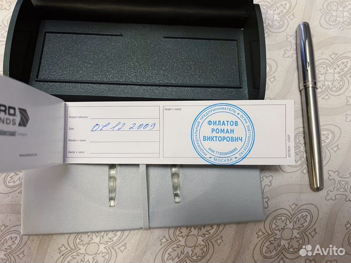 Перьевая ручка Parker Sonnet F526