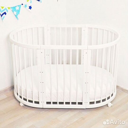 Детская кроватка 7в1 Mika Lain