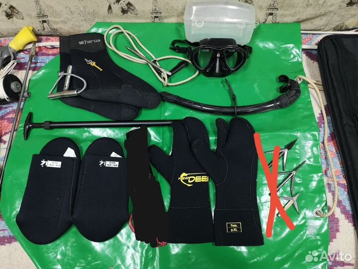 Снаряжение для подводной охоты