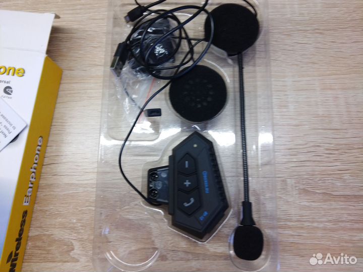 Гарнитура для мотошлема