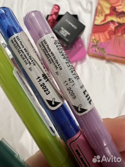 Карандаши для глаз и губ rad разноцветные