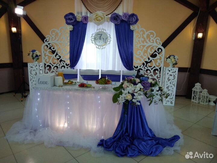 Свадебный декор в аренду