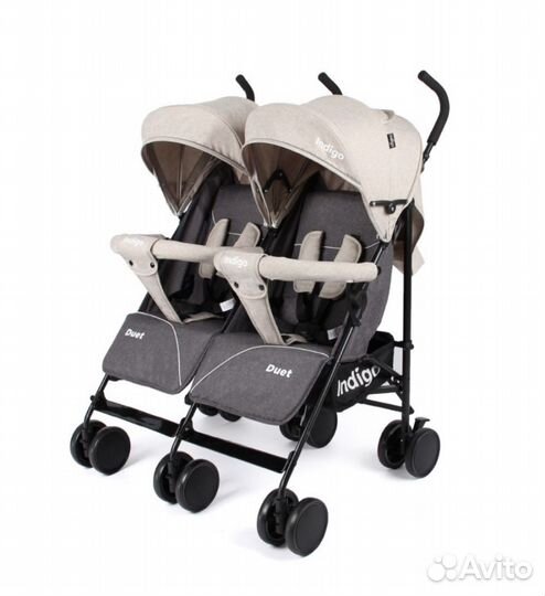 Коляска для двойни или погодок как новая