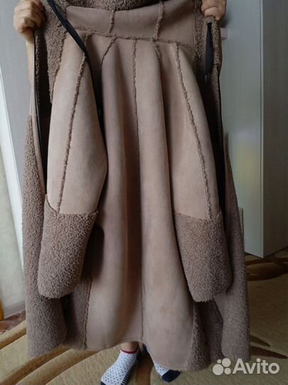 Дубленка женская 54-56 размер