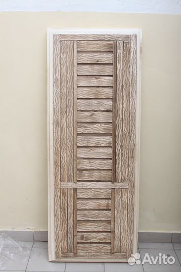 Дверь банная из липы