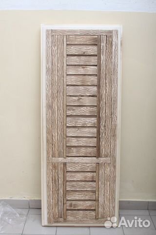 Дверь банная из липы