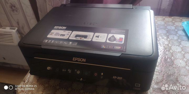 Цветной струйный принтер мфу Epson xp207