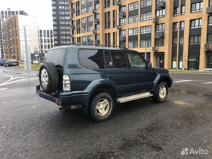 Toyota Land Cruiser Prado 3.4 МТ, 1997, 455 544 км